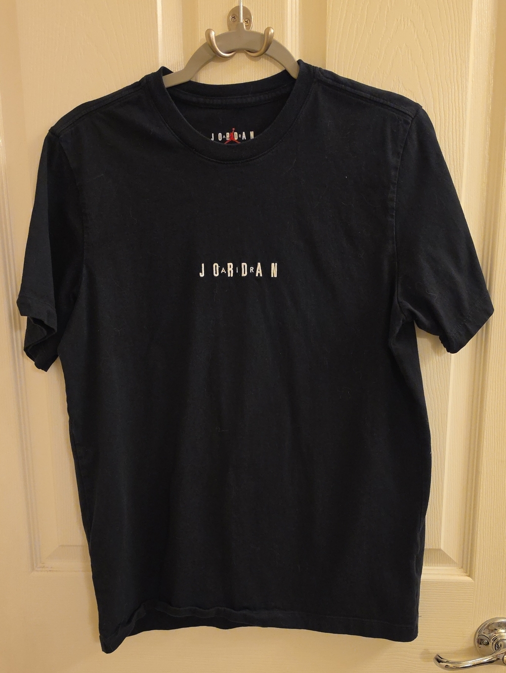 Jordan Men’s Black Logo T-Shirt Short Sleeve Size M Nike Air Jordan